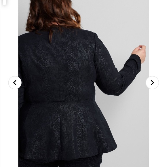 Beautiful Lane Bryant peplum plus size jacket - Picture 2 of 3